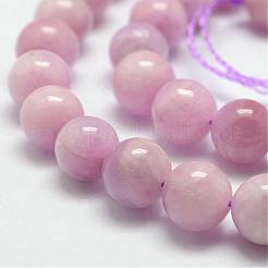 Природные кунцит бисер нитей G-D856-03-10mm