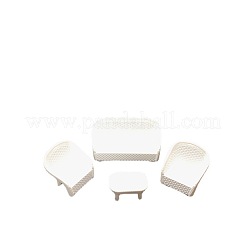 Имитация белого дивана для микроландшафта кукольный домик аксессуары&nbsp;PW-WG5255E-01