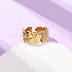 Кольца-манжеты из нержавеющей стали 304 для женщин&nbsp;RJEW-K309-27G