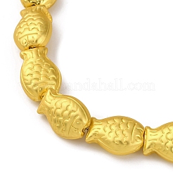 Стеклянные бусины с гальваническим покрытием  EGLA-H109-04