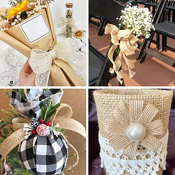 10м плетеная лента из мешковины OCOR-TAC0015-13C