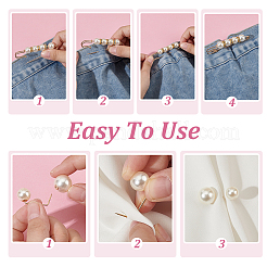 1 набор брошей из смоляных бусин JEWB-AR0001-14