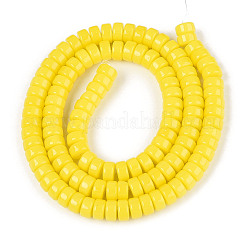 Непрозрачные сплошные цветные стеклянные бусины&nbsp;LS-GLAA-N026-3x6mm-03