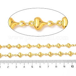 Gestellplattierung 304 Edelstahl Herzgliederketten&nbsp;CHS-N009-01A-G