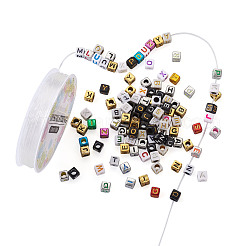 DIY Kindertag Geschenk Stretch Armbänder Kits&nbsp;DIY-CW0001-02