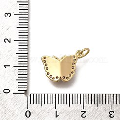 Латунные микро проложить кубического циркония подвески KK-Q043-03G-01