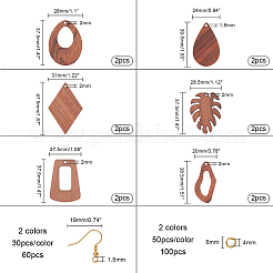 Наборы для изготовления сережек с подвесками своими руками DIY-OC0005-29