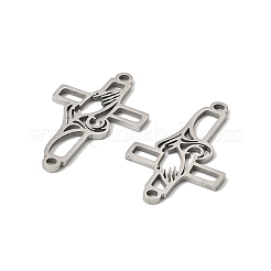 201 нержавеющая сталь религия полые молитвенные руки крестики-соединения соединительные подвески&nbsp;STAS-K310-03P