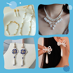 2 нить бусин из натуральных пресноводных ракушек&nbsp;BSHE-PH0001-53