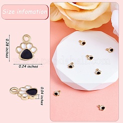 Кулоны с эмалью из латуни&nbsp;KK-SZ0005-63