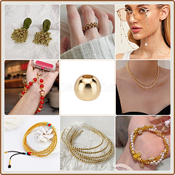 Латунные бусины KK-PH0036-67G