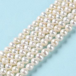 Нити из натурального культивированного пресноводного жемчуга PEAR-E018-99