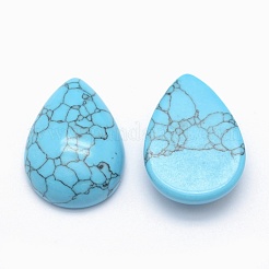 Synthetik Türkiscabochons&nbsp;G-E491-B-16