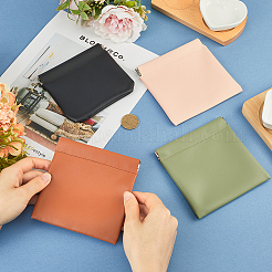 4 шт. 4-х цветные чехлы для наушников из искусственной кожи ABAG-GF0001-24