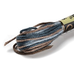 10 моток двухслойной полиэфирной нити для вышивания&nbsp;OCOR-K006-A38