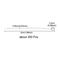 300 шт. штифты из нержавеющей стали 304&nbsp;STAS-FP0001-01
