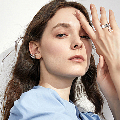 Набор для самостоятельного изготовления кольца-манжеты DIY-UN0004-86