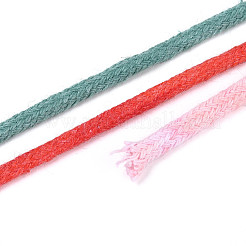 Сегментированный окрашенный поликоттоновый макраме-шнур&nbsp;OCOR-T017-03I