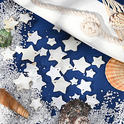 50шт 5 стильные подвески из пресноводных раковин SHEL-CJ0001-22