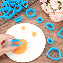 1 набор пластиковых формочек для глины&nbsp;DIY-CP0010-78C