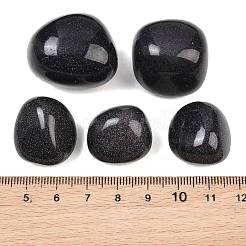 Perlas de piedra dorada azul sintética&nbsp;GG-CBAD0F6-B10-01A