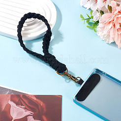 Плетеные хлопковые ремешки для мобильных телефонов&nbsp;AJEW-TAC0030-030B