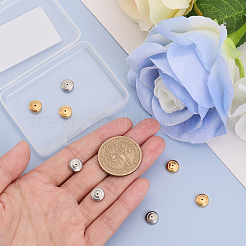 8 шт. 2-х цветные ушные гайки из нержавеющей стали 304 STAS-CA0002-05