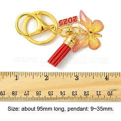 Брелок из акрила и эмали из сплава KEYC-FS00026-06