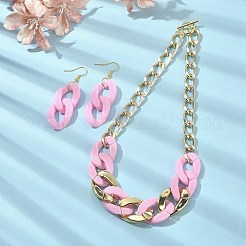 Набор украшений из акриловых цепочек SJEW-JS01288-04