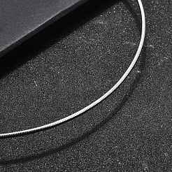 Не тускнеющие повседневные ожерелья-чокеры из нержавеющей стали 304 STAS-O037-02P