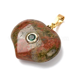 Natur Unakit Anhänger&nbsp;G-B188-02G-02