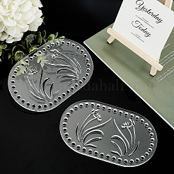 Акриловые днища корзин DIY-WH0184-18