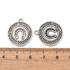 Tibetischer stil Aluminium Anhänger & Charms&nbsp;FIND-C094-21AS