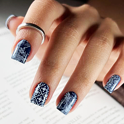 Modelli per nail art fai da te in acciaio inossidabile&nbsp;MRMJ-WH0092-085
