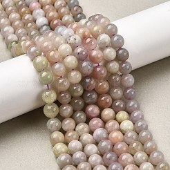Природные кунцит бисер нитей G-L478-11-8mm-01