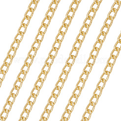 Chaînes à maillons texturées en aluminium oxydé de 5 m&nbsp;CHA-TA0001-38