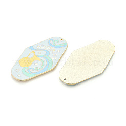 Подвески из сплава с покрытием стойки и эмали ENAM-T021-29K