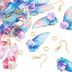 Наборы для самостоятельного изготовления сережек-крыльев DIY-TA0012-36