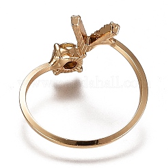 Сплав манжеты кольца RJEW-I075-01G-V