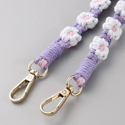 Correas de teléfono de hombro de cuerda de algodón&nbsp;AJEW-WH20026-01B