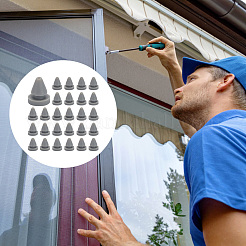 Силиконовый глушитель дверной петли&nbsp;AJEW-WH0348-24