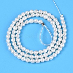 Нити из натурального культивированного пресноводного жемчуга PEAR-T006-22