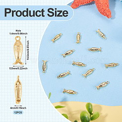 12 шт. Латунные подвески&nbsp;KK-TA0002-56