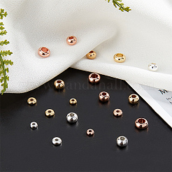 Латунь плоские круглые шариков прокладки&nbsp;KK-PH0035-81