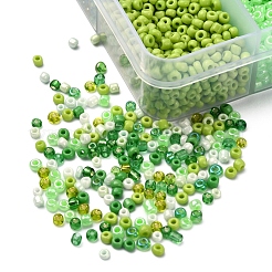 8500шт 10 стильные стеклянные бусины&nbsp;SEED-YW0001-80C