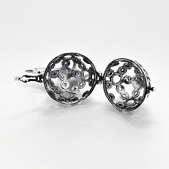 Подвески из латуни с полыми клетками KK-J189-08AS