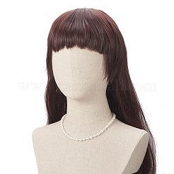 Ожерелье из бисера из натурального жемчуга для женщин NJEW-JN04188-02