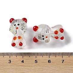 Светящиеся нити бус лэмпворк ручной работы&nbsp;LAMP-Z007-03E