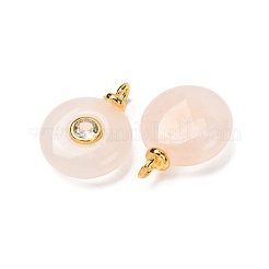 Colgantes naturales de cuarzo rosa&nbsp;GG-CBAA798-02G-01