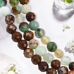 1 Strang natürliche Chalcedonperlenstränge&nbsp;G-PA0002-05A